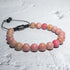 Perlenarmband Natürliche Rodonith Perlen 6mm uniqal